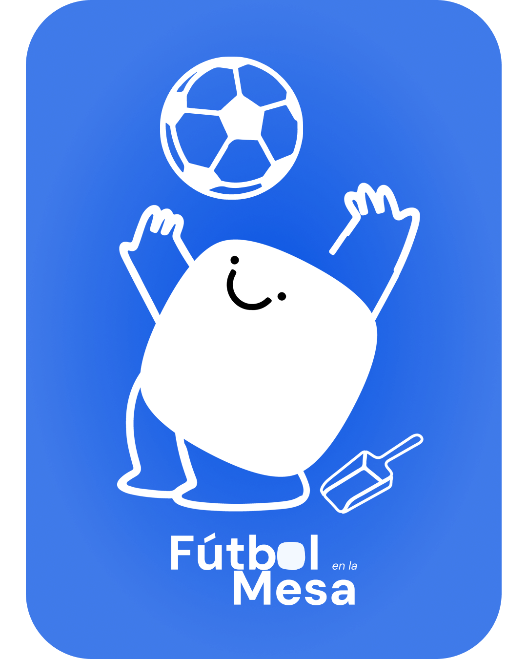 Fútbol en la mesa