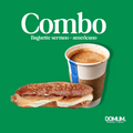 COMBO BAGUETTE SERRANO + AMERICANO
