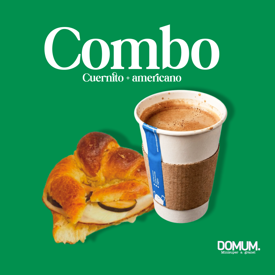 COMBO CUERNITO + AMERICANO