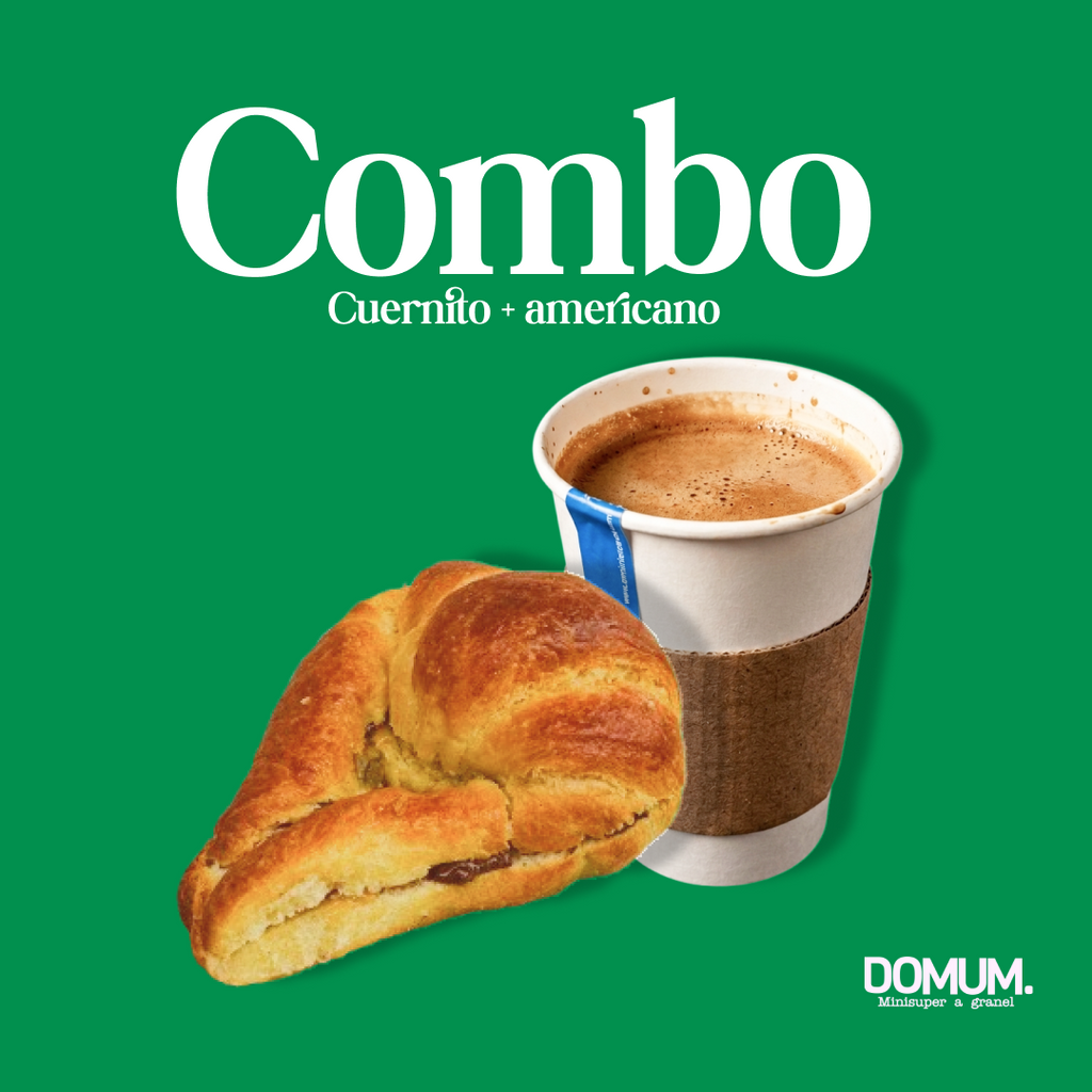 COMBO CUERNITO + AMERICANO