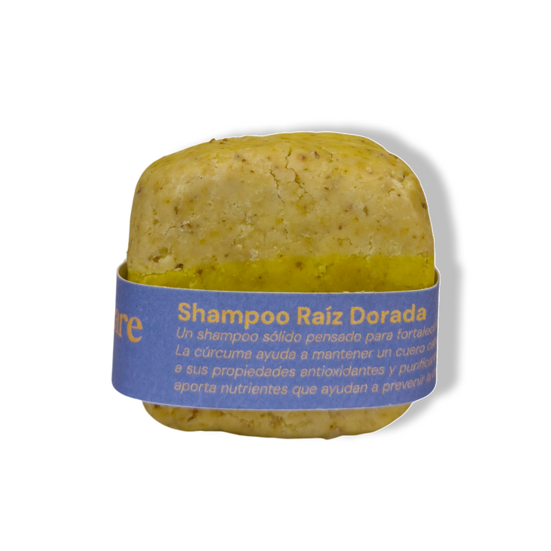 SHAMPOO SÓLIDO RAIZ DORADA